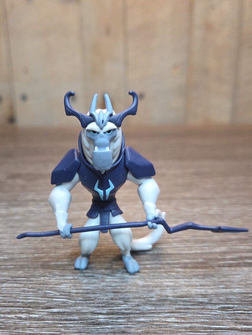 MY LITTLE PONY THE MOVIE STORM KING & GRUBBER FAN SERIES FIGURE HASBRO WHITE
